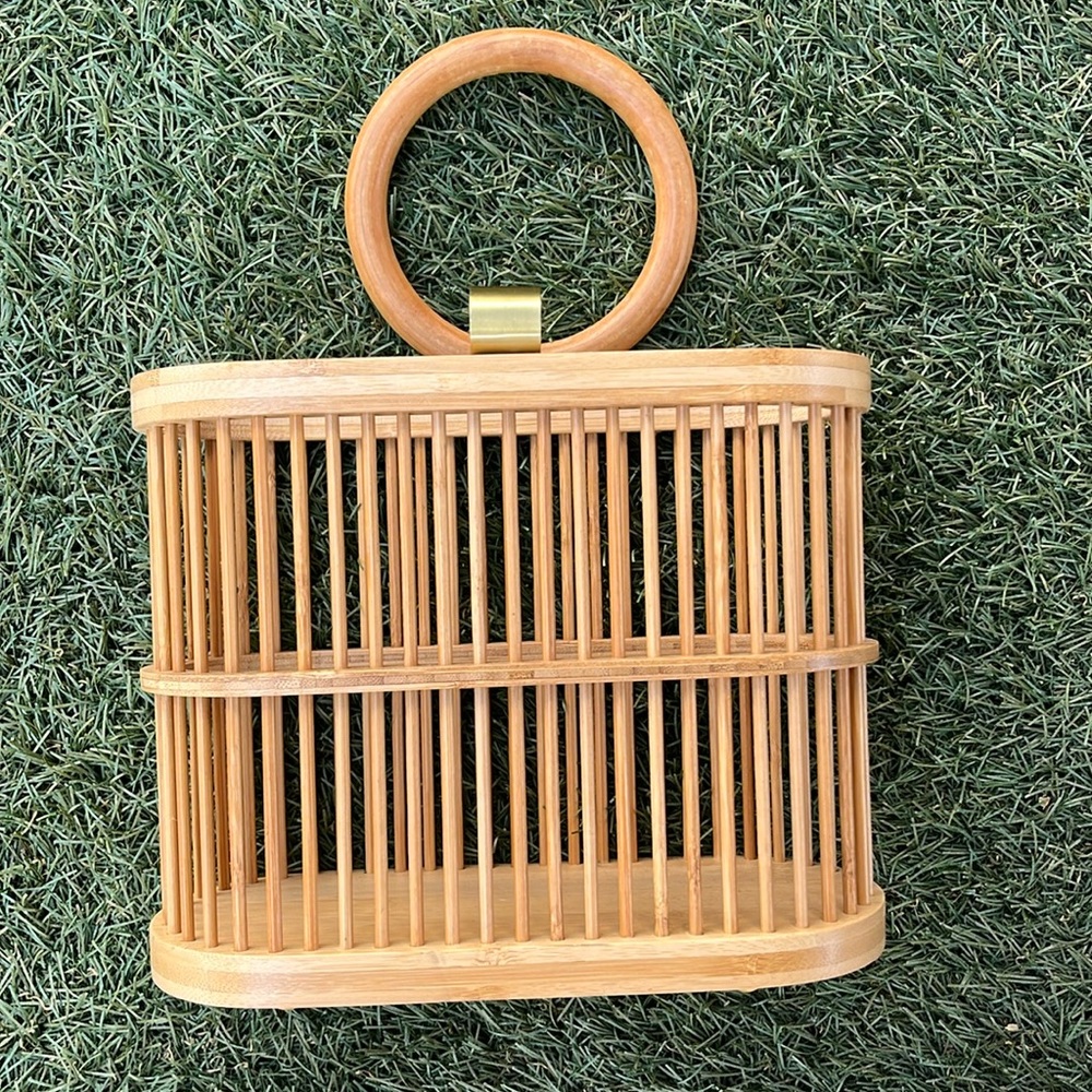 Cult Gaia Bamboo Handle Bag